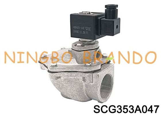 G1-1/2'' SCG353A047 Прямоугольный мембранный электромагнитный клапан DC24V AC220V