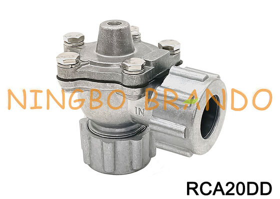 RCA20DD 3/4-дюймовый импульсно-струйный клапан с дистанционным управлением и гайкой типа пылесборника