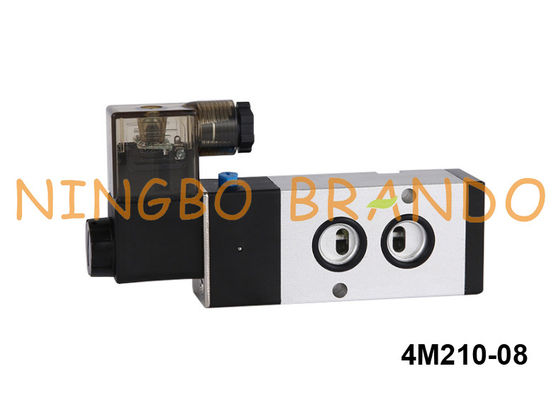 5/2 типов AC клапана соленоида 4M210-08 G1/4» Намюр Airtac DC 220V 24V