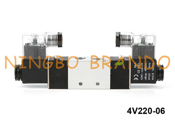 тип пневматический DC 4V220-06 Airtac клапана соленоида 4V220-06-DC24V 24V