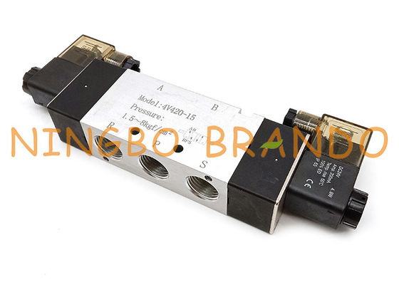 Тип 4V420-15 1/2 Airtac» 5/2 клапанов двойного соленоида пути пневматических